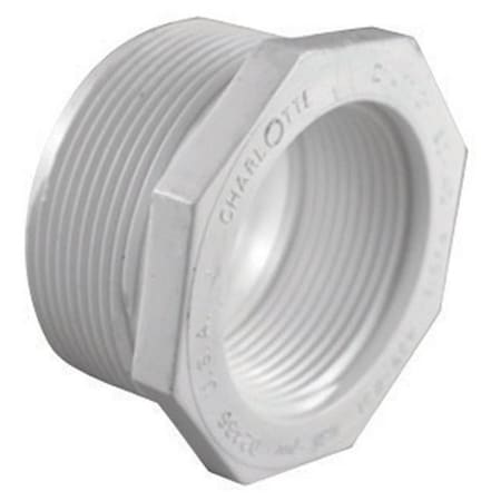 Charlotte Pipe And Foundry PVC021121800 1 x 0.5 in. PVC Reducer Bushing 4211934